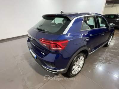 Volkswagen T-Roc VOLKS T-ROC 2.0 TDI ADVANCED 4MOTION DSG T-Roc 2.0 tdi Advanced 4motion dsg Blu/Azzurro usata Roma