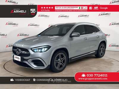Mercedes-Benz GLA 200 AMG Line Premium 7G-DCT GANCIO,TELCAMERA 360.KEYLESS,AZIENDALE Argento usata Coccaglio