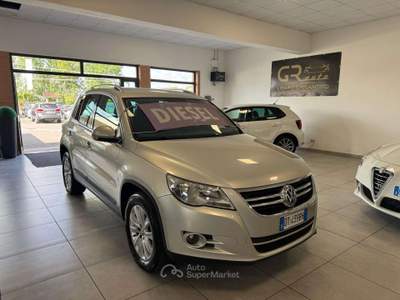 Volkswagen Tiguan TIGUAN 2.0 TDI 170CV 4MOTION SPORT&STYLE 2009 Argento usata Latina