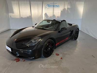 Porsche 718 2.0 PDK SPORT CHRONO-PELLE-20"-SCARICO Nero usata Monticello d'Alba