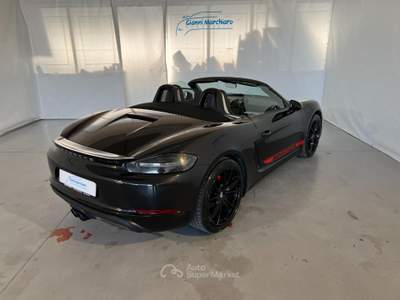 Porsche 718 718 2.0 PDK SPORT CHRONO-PELLE-20"-SCARICO Nero usata Monticello d'Alba