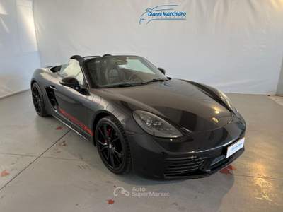 Porsche 718 718 2.0 PDK SPORT CHRONO-PELLE-20"-SCARICO Nero usata Monticello d'Alba