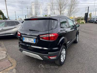 Ford EcoSport EcoSport 1.5 tdci Titanium 95cv E6 2016 Nero usata Latina