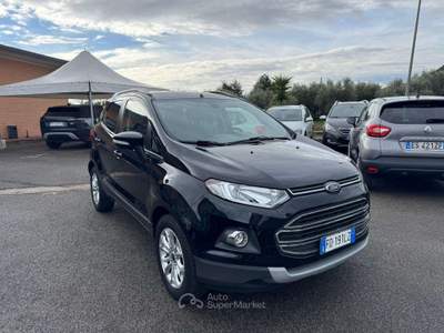 Ford EcoSport EcoSport 1.5 tdci Titanium 95cv E6 2016 Nero usata Latina
