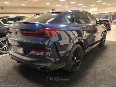 BMW X6 X6 xDrive30d 48V Msport TAGLIANDI UFFICIALI BMW Blu/Azzurro usata Villorba