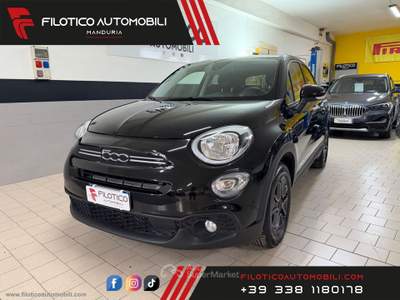 Fiat 500X 500X 1.3 M.Jet 95 CV Club USATO GARANTITO 12 MESI | CARPLAY - TELECAMERA Nero usata Manduria