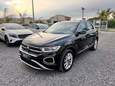 Volkswagen T-Roc T-Roc 1.0 TSI Style NAVI LED IQ-LIGHT RETROCAMERA Nero usata Villarosa