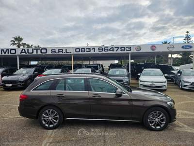 Mercedes-Benz Classe C C 200 d S.W. Auto Exclusive Marrone usata San Michele Salentino