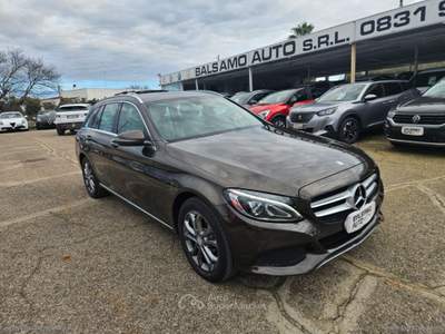 Mercedes-Benz Classe C C 200 d S.W. Auto Exclusive Marrone usata San Michele Salentino
