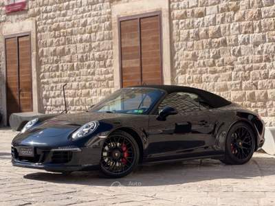 Porsche 911 3.8 CARRERA 4 GTS CABRIO 430 CV PDK ASPIRATO Nero usata Santeramo in Colle