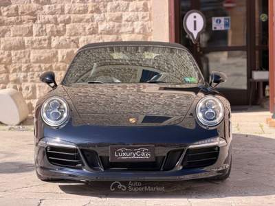 Porsche 911 3.8 CARRERA 4 GTS CABRIO 430 CV PDK ASPIRATO Nero usata Santeramo in Colle
