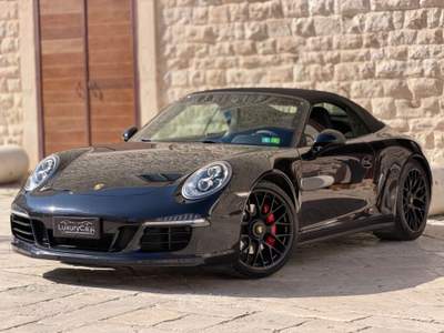 Porsche 911 3.8 CARRERA 4 GTS CABRIO 430 CV PDK ASPIRATO Nero usata Santeramo in Colle