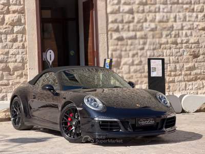 Porsche 911 3.8 CARRERA 4 GTS CABRIO 430 CV PDK ASPIRATO Nero usata Santeramo in Colle