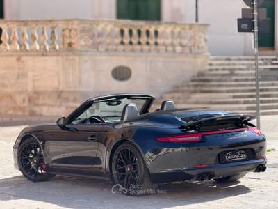 Porsche 911 3.8 CARRERA 4 GTS CABRIO 430 CV PDK ASPIRATO Nero usata Santeramo in Colle