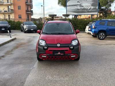 Fiat Panda 1.0 FireFly 70cv S&S Hybrid Cross Rosso usata Cercola