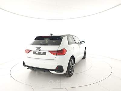 Audi A1 SPB 30 TFSI S tronic Identity Black Bianco usata Capua