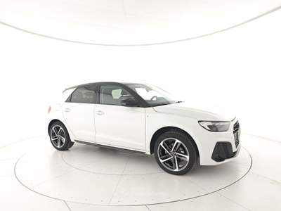 Audi A1 SPB 30 TFSI S tronic Identity Black Bianco usata Capua