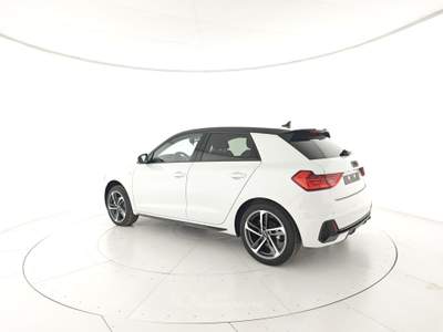Audi A1 SPB 30 TFSI S tronic Identity Black Bianco usata Capua