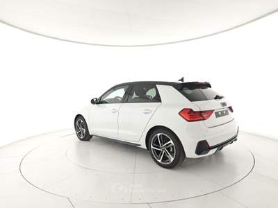 Audi A1 SPB 30 TFSI S tronic Identity Black Bianco usata Capua