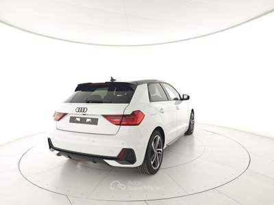Audi A1 SPB 30 TFSI S tronic Identity Black Bianco usata Capua