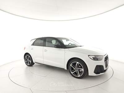 Audi A1 SPB 30 TFSI S tronic Identity Black Bianco usata Capua