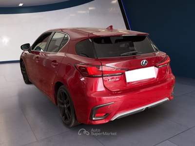 Lexus CT 2017 200h 1.8 hybrid Sport cvt Rosso usata Torino