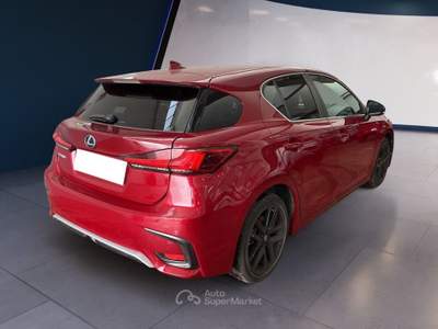 Lexus CT 2017 200h 1.8 hybrid Sport cvt Rosso usata Torino