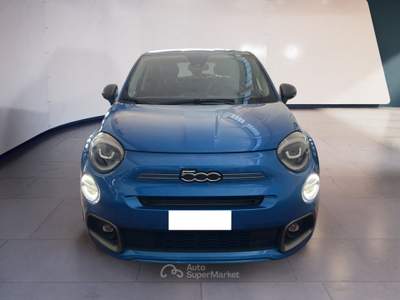 Fiat 500X 2022 1.0 t3 Sport 120cv Blu/Azzurro usata Torino