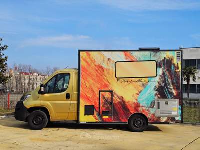 Fiat Ducato 140 CV - allestimento STREET FOOD Bianco usata Rosta