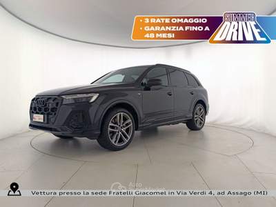 Audi Q7 3.0 tdi mhev s line edition quattro 286cv tiptronic 7p.ti Nero usata Assago Audi Q7 3.0 tdi mhev s line edition quattro 286cv tiptronic 7p.ti Nero usata Assago