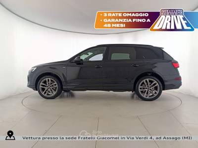 Audi Q7 3.0 tdi mhev s line edition quattro 286cv tiptronic 7p.ti Nero usata Assago