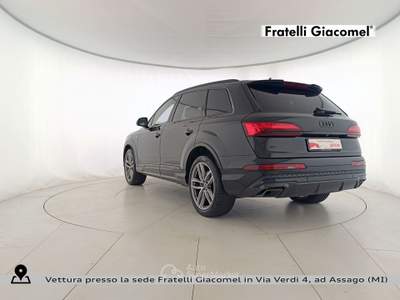 Audi Q7 3.0 tdi mhev s line edition quattro 286cv tiptronic 7p.ti Nero usata Assago