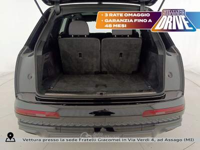Audi Q7 3.0 tdi mhev s line edition quattro 286cv tiptronic 7p.ti Nero usata Assago