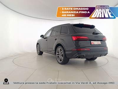 Audi Q7 3.0 tdi mhev s line edition quattro 286cv tiptronic 7p.ti Nero usata Assago