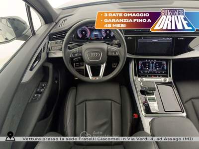 Audi Q7 3.0 tdi mhev s line edition quattro 286cv tiptronic 7p.ti Nero usata Assago