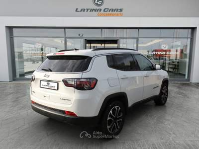 Jeep Compass 1.3 turbo t4 phev Limited 4xe TELECAM e Carplay Bianco usata Latina