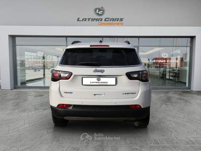 Jeep Compass 1.3 turbo t4 phev Limited 4xe TELECAM e Carplay Bianco usata Latina