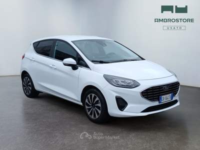 Ford Fiesta  - fiesta 5p 1.1 titanium gpl 75cv Bianco usata Segrate