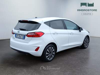 Ford Fiesta  - fiesta 5p 1.1 titanium gpl 75cv Bianco usata Segrate
