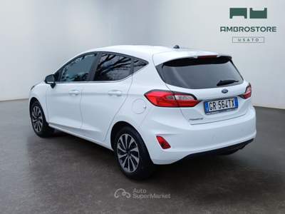 Ford Fiesta  - fiesta 5p 1.1 titanium gpl 75cv Bianco usata Segrate