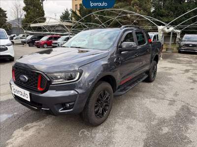 Ford Ranger 2.0 tdci double cab Wildtrak Thunder 213cv auto Grigio usata Bergamo