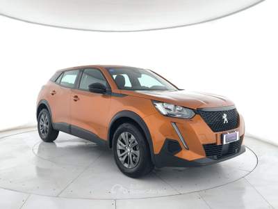 Peugeot 2008 2008 1.2 puretech active pack s&s 130cv app connect Arancione usata Ghedi