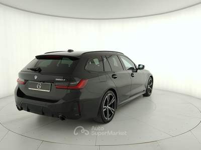 BMW Serie 3 320d 320d touring mhev 48v msport auto Nero usata Cuneo