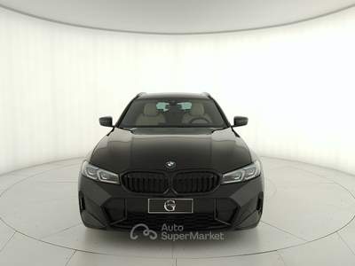 BMW Serie 3 320d 320d touring mhev 48v msport auto Nero usata Cuneo