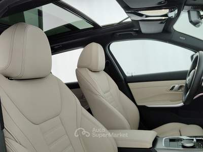 BMW Serie 3 320d 320d touring mhev 48v msport auto Nero usata Cuneo