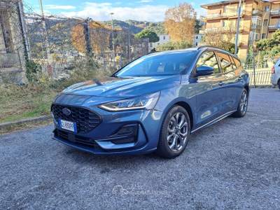 Ford Focus SW 1.5 ecoblue ST-Line X 120cv auto PREZZO REALE Blu/Azzurro usata Savona