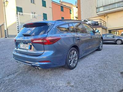 Ford Focus SW 1.5 ecoblue ST-Line X 120cv auto PREZZO REALE Blu/Azzurro usata Savona