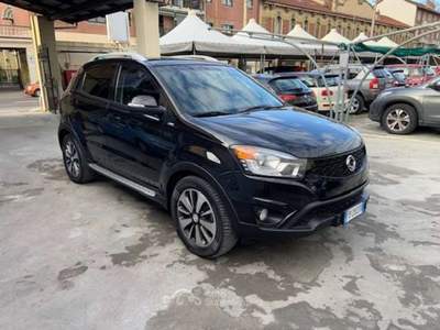 SsangYong Korando Korando 2.0 e-xdi Plus 4wd 148cv Nero usata Torino