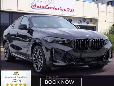 BMW X6 X6 X6 xdrive30d mhev 48V Msport auto Nero usata Pomezia