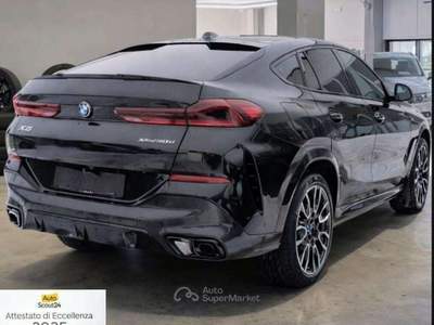 BMW X6 X6 X6 xdrive30d mhev 48V Msport auto Nero usata Pomezia